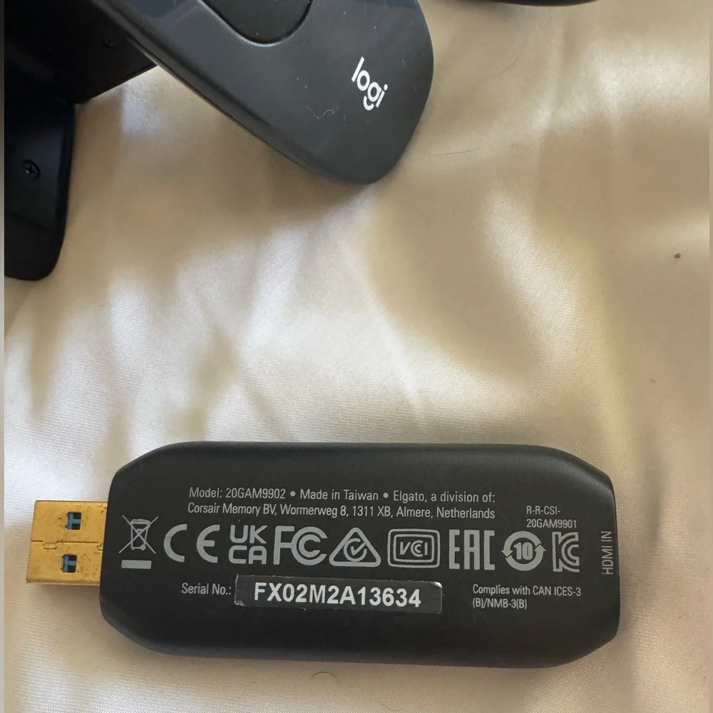 Elgato Camlink 4k w/ Logi Webcam